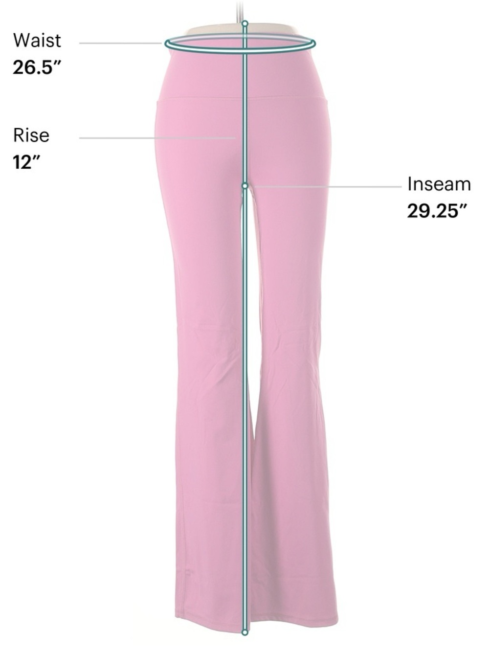 Happily grey Pink Performance Leggings yoga pant leggings — Bright Fuchsia - Picture 5 of 5